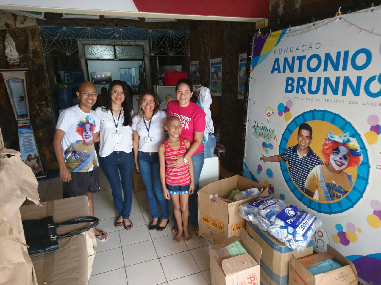 NTI entrega as doações arrecadadas no Natal Solidário à Fundação Antônio Bruno, confira