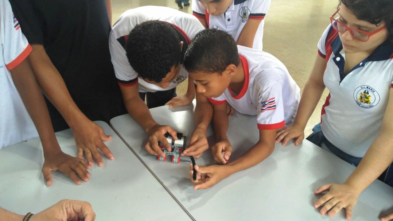 NTI realiza Projeto de Robótica Educacional na Escola Maria José Aragão na Cidade Operária