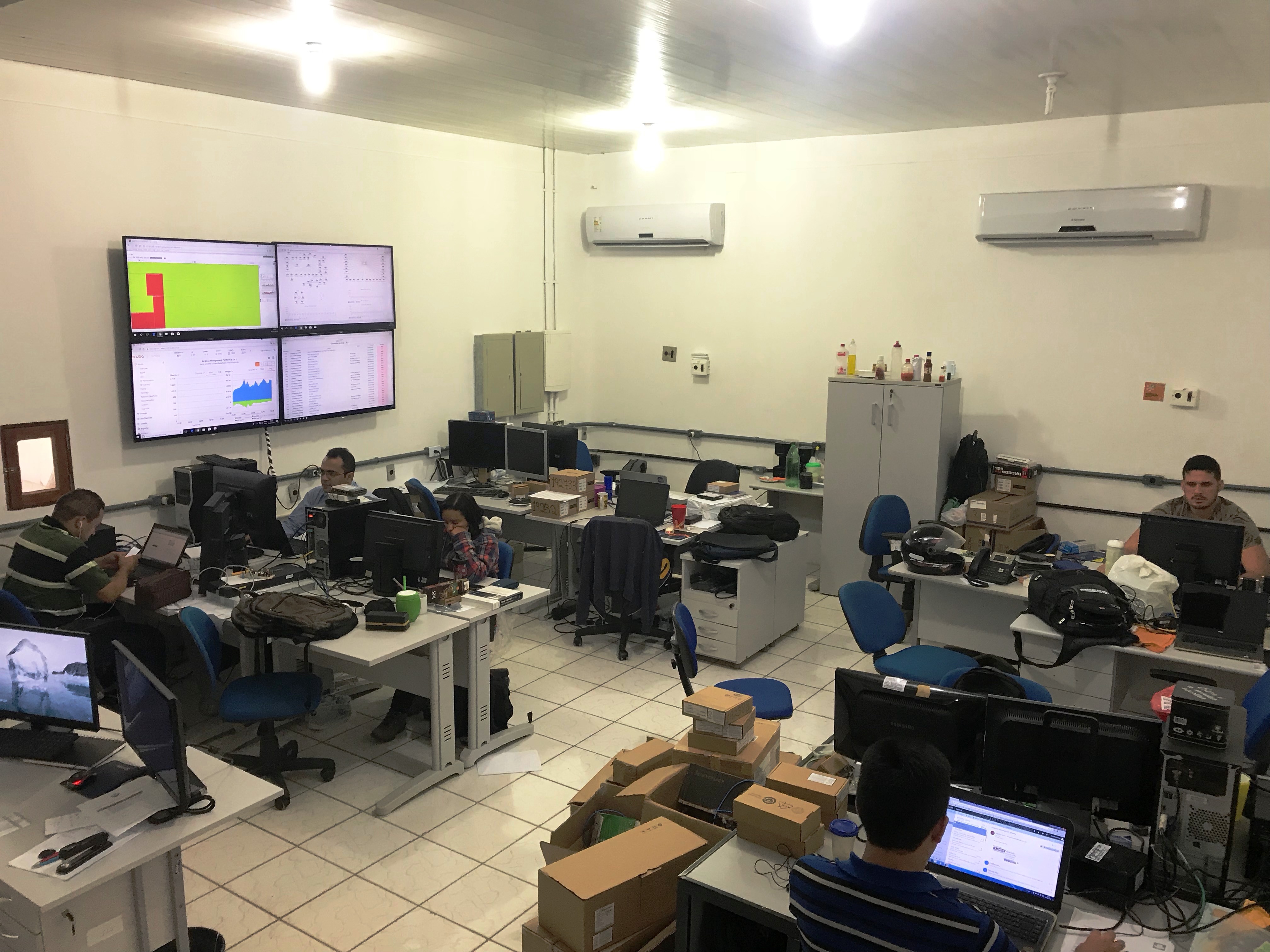 Equipe da DRD faz instalações de VoIP e Wi-Fi nos campi de Colinas, Caxias, Timon e Coelho Neto