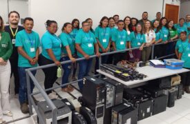 Evento Recicla On promove capacitação sobre reciclagem de resíduos tecnológicos na CTIC/UEMA
